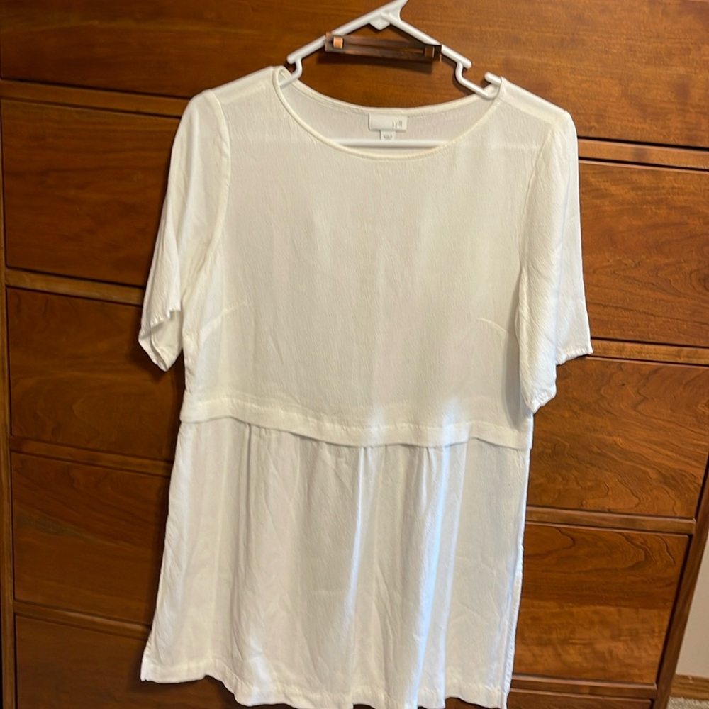 JJill Cream tunic size S